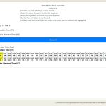 Global Time Zone Converter with Claude Artifacts