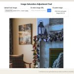 Image Saturation Adjustment Tool with Claude Artifacts